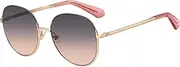 [Kate Spade New York] Women's ASTELLE/G/S Sunglasses, Rose Gold, 55 mm