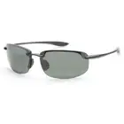 Maui Jim Men's Hookipa 64 mm Black Sunglasses MJ0407S-001
