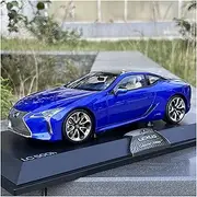 Scale Finished Model Car 1:18 for Lexus LC500h Simulation Alloy Sports Car Model Static Vehicle Collectible Souvenirs Miniature Replica Car