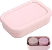 Large Travel Soap Case Leak Proof, Silicone Shampoo Bar Holder, Soap Container w