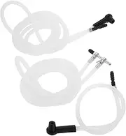 Brake Bleeder Tool Set Automotive Brake Bleeding Kit for Car Motorcycle Brake Fluid Connector Oil Bleeder Car Tool Oil Bleeder Replacement