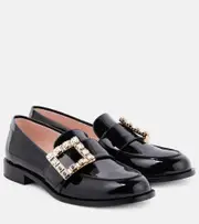 [Roger Vivier] Roger Vivier Très Vivier patent leather loafers AU 7 black