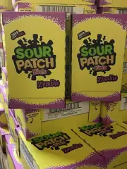 Sour Patch Kids Candy , Soft And Chewy 3.5 Oz x 12 Pocket in Each Box 2.63 LB