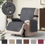 1 Seater Recliner Sofa Slipcover Mat Non-slip Couch Covers Furniture Protector