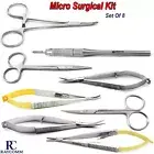 Micro Surgical Dissection Clamp Scalpel Suture Forceps Veterinary Instruments CE