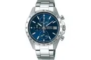 SEIKO Spirit SBTR023 Men's Blue Quartz Chronograph Watch New In Box