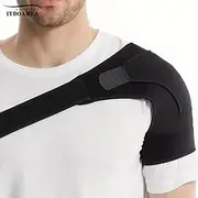 1pc Shoulder Brace, Support And Compression Sleeve For Torn Rotator Cuff, AC Joint, Arm Immobilizer Wrap, Ice Pack Pocket, Stability Strap, Dislocated Shoulder