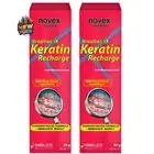 Novex Keratin Recharge Leave In Conditioner 2 pack - Reconstructive Keratin,...