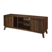 Ariah TV Entertainment Unit TV Stand 150cm 2 Doors Walnut