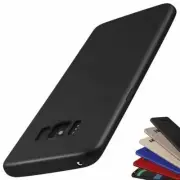 Ultra Thin Slim Matte Back Case Cover For Samsung Galaxy S8 Plus S7 S6 A5 Note 8