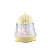 Carousel Lights Music Night Lights Bedroom Decor(Yellow)