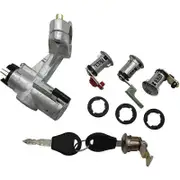 a Ignition Cylinder and Switch for Patrol GQ Y60 - 2 X Door & Barn 88-98, 4 Lock Set