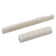 GeetarGizmos LEFTY Bone Nut / Saddle for Acoustic Guitar - Fits Most - Universal