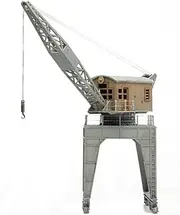 Model Railway Dockside Crane Plastic Kit - OO Scale 1/76