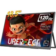 UPERFECT 18.5" 120Hz Portable Monitor USB C Gaming Screen for PS Xbox Switch