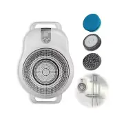 Wall Mounted Back Scrubber for Shower,Electric Back Bath Brush with Replaceab...