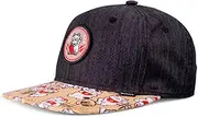 [Djinns] Kids Lucky Cat Linen - Snapback Cap Kids Boys Baseball Cap Hat Caps Youth Size