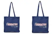LOT OF 2 Cotton:On Foundation Recycled Tote Bag Reusable Grocery Travel NEW