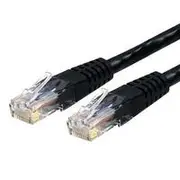 StarTech 3m Molded Cat6 UTP Patch Cable, Black - C6PATCH10BK