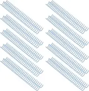 Binding Comb Plastic Binding Spine High Capacity for Loose Leaf Notebooks (Light Blue)
