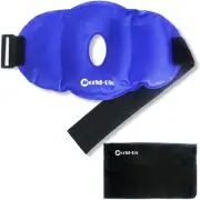 Knee Ice Pack Wrap for Injuries, Reusable Cold Compress Gel Pack Support for...