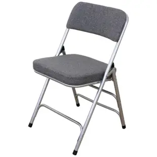 【美佳居】厚型布面沙發椅座(5公分泡棉)折疊椅/餐椅/洽談椅/工作椅/會議椅(二色可選)