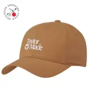 TaylorMade Golf Club TM Cap Men's Hat Logo Adjustable Apricot 2023 Model
