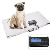 Scale Platform Floor Large Vet Animal Pet Electronic Weigh 300kg/0.1kg 53x43cm