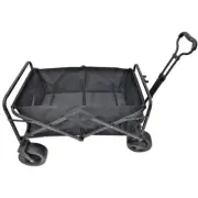 Outdoor camper Trailer Collapsible Folding Cart Trolley 150L Utility Wagon