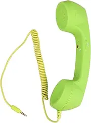 Tofficu Vintage Phone Handset Retro Handset for Cell Phones Wired Headset Replacement Stylish Design