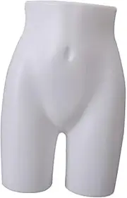 Folpus Women's Torso Body Female Mannequin Underware Underpants Display White High