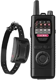 2024 New Dog 2 in 1 Pet Training Collar Remote Rechargeable Waterproof 1 Dog