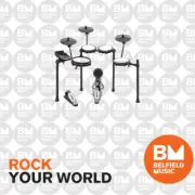 Alesis Nitro Max Electronic Drum Kit 8-Piece w/ Bluetooth - Belfield Music - BM