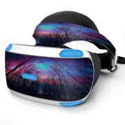 Skin Wrap for Sony Playstation PSVR Headset Galaxy Sky through Trees Forest