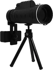 HEATSHAKING 1set Creative Monocular Telescope for Phone Use Lightweight Black Smartphone Holder Tripod for Photography Bird Watching Outdoor Adventures