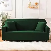 L Shape Stretch Slipcover Sectional Sofa Cover Solid Color Washable Furniture Protector for Kids, Pets Fit for Armchair/Loveseat/3 Seater/4 Seater/L Shape Sofa