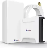 Chatinf Professional Free 5.0 Phone Signal Booster Amplifier - White
