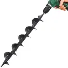 75x600 mm Auger Drill Bit Heavy Duty Steel Suitable for Wood and Soil Drilling