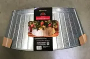 GALVANIZED METAL CHRISTMAS TREE COLLAR 26.5 Inch