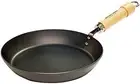 River Light Iron Thick Plate Frying Pan Goku Japan 28cm IH Compatible Japan Wok