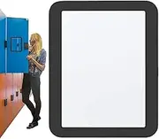 Magnetic Locker Mirror,Portable Locker Mirror Magnetic for Girls, Hanging Mirror for School or Gym Locker for Workshop Toolbox,Office Cabinet,Cars,Locker Accessory