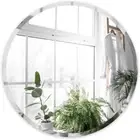 round Mirror, 55 Cm Circle Frameless Mirror, Beveled Bathroom Mirror, round Mirr