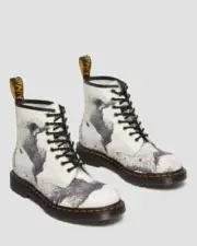 DR MARTENS 1460 TATE ART BOOTS UK 5 EU 38 LEATHER DOCS DMS 31731649 DECALCOMANIA