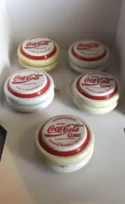 1989 Jack Russell/Coca-Cola Uncarded Yo-Yo’s - Set Of (Five)