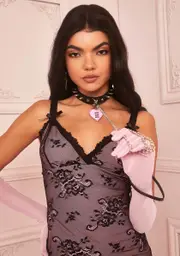 Love Lockdown Spiked Leash Choker