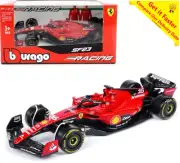 Bburago 1:43 F1 Racing 2023 Ferrari SF-23 #16 Charles Leclerc Scale Diecast Car