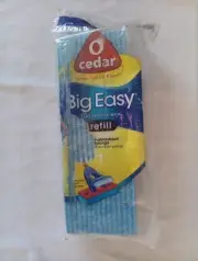 O-Cedar Big Easy Flat Sponge Mop Refill Sealed