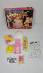 NEW Barbie Dance Magic Photo Studio Playset 1989 Arco Toys Mattel No. 7423