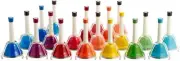 KC Music Bell Hand Bell Sound 20 MB-20K/MU Multi Color New