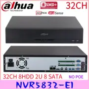 Dahua NVR5832-EI 32CH 8 SATA NVR Face Recognition 32MP Network Video Recorder